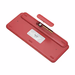 Logitech POP Keys Wireless Mechanical Keyboard With Emoji Keys clavier Bluetooth AZERTY Français Rose - Vue supplémentaire 6