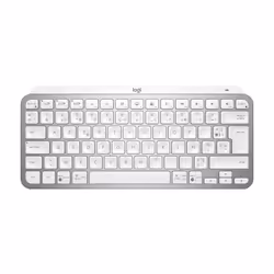 Logitech MX Keys Mini for Business, Mini, RF sans fil + Bluetooth, Commutateur de touche « ciseaux », AZERTY, LED, Aluminium, ...