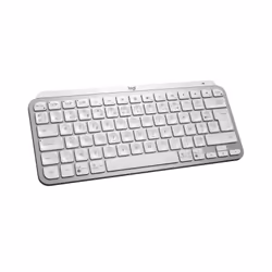 Logitech MX Keys Mini for Business clavier RF sans fil + Bluetooth AZERTY Français Aluminium, Blanc - Vue supplémentaire 4