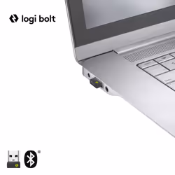Logitech Mx Keys Mini For Business clavier RF sans fil + Bluetooth QWERTY Anglais Graphite