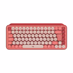 Logitech POP Keys Wireless Mechanical Keyboard With Emoji Keys, Mini, RF sans fil + Bluetooth, Clavier mécanique, QWERTY, Bou ...