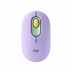 Logitech POP Mouse, Ambidextre, Optique, RF sans fil + Bluetooth, 4000 DPI, Vert