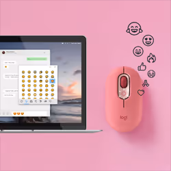 Logitech POP Mouse souris Ambidextre RF sans fil + Bluetooth Optique 4000 DPI