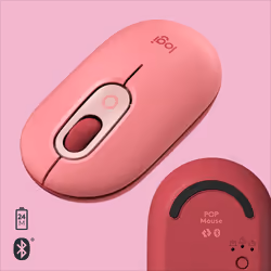 Logitech POP Mouse souris Ambidextre RF sans fil + Bluetooth Optique 4000 DPI - Vue supplémentaire 6