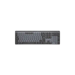 Logitech MX Mini Mechanical clavier RF sans fil + Bluetooth QWERTZ Allemand Graphite, Gris