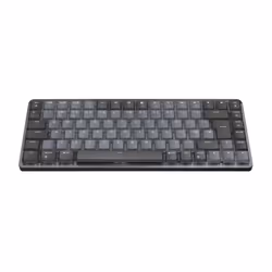 Logitech MX Mini Mechanical clavier RF sans fil QWERTY Anglais britannique Graphite, Gris