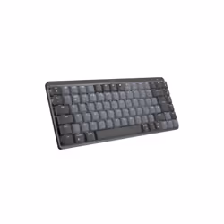 Logitech MX Mini Mechanical clavier RF sans fil QWERTY Anglais britannique Graphite, Gris