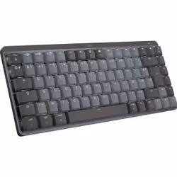 Logitech MX Mini Mechanical for Mac clavier Bluetooth AZERTY Français Graphite, Gris