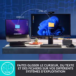 Logitech MX Master 3S souris Droitier RF sans fil + Bluetooth Laser 8000 DPI - Vue supplémentaire 14