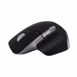 Logitech MX Master 3S for Mac, Droitier, Laser, Bluetooth, 8000 DPI, Noir, Argent