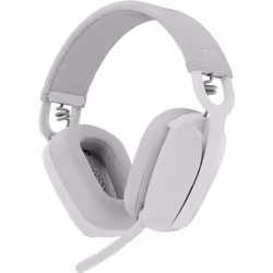 Logitech Zone Vibe, Sans fil, Appels/Musique, 185 g, Casque, Blanc