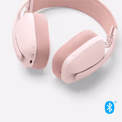 Logitech Zone Vibe 100 Casque Bluetooth Sans Fil Rose Arceau - Vue supplémentaire 5