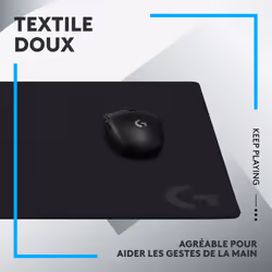 Logitech G G640 Tapis de souris de jeu Noir - Vue supplémentaire 11