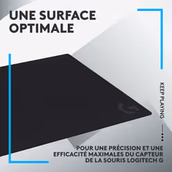Logitech G G640 Tapis de souris de jeu Noir - Vue supplémentaire 9