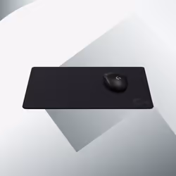 Logitech G G440, Noir, Monochromatique, Caoutchouc, Base antidérapante, Tapis de souris de jeu