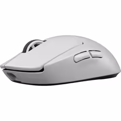 Logitech G PRO X Superlight 2, Droitier, Optique, RF sans fil, 32000 DPI, 0,5 ms, Blanc