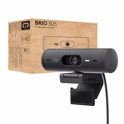 Logitech Brio 505, 4 MP, 1920 x 1080 pixels, Full HD, 60 ips, 1280x720@60fps, 1920x1080@30fps, 720p, 1080p