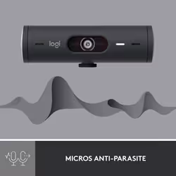 Logitech Brio 500 webcam 4 MP 1920 x 1080 pixels USB-C Graphite - Vue supplémentaire 10