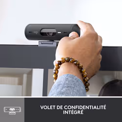 Logitech Brio 500 webcam 4 MP 1920 x 1080 pixels USB-C Graphite - Vue supplémentaire 11