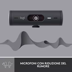 Logitech Brio 500 webcam 4 MP 1920 x 1080 pixels USB-C Graphite - Vue supplémentaire 17