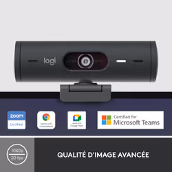 Logitech Brio 500 webcam 4 MP 1920 x 1080 pixels USB-C Graphite - Vue supplémentaire 8