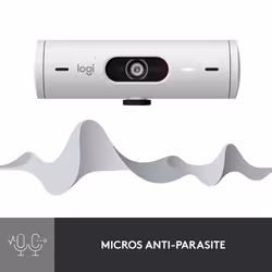 Logitech Brio 500 webcam 4 MP 1920 x 1080 pixels USB-C Blanc - Vue supplémentaire 11