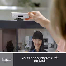 Logitech Brio 500 webcam 4 MP 1920 x 1080 pixels USB-C Blanc - Vue supplémentaire 12