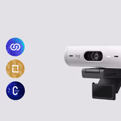 Logitech Brio 500 webcam 4 MP 1920 x 1080 pixels USB-C Blanc - Vue supplémentaire 18