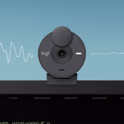 Logitech Brio 300 webcam 2 MP 1920 x 1080 pixels USB-C Graphite - Vue supplémentaire 4