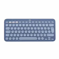 Logitech K380 for Mac, Mini, Bluetooth, QWERTY, Bleu