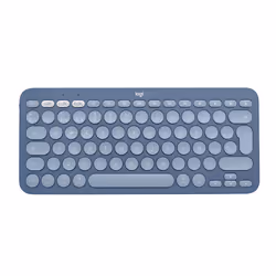 Logitech K380 for Mac, Mini, Bluetooth, QWERTY, Bleu