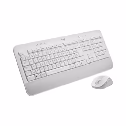 Logitech Signature MK650 Combo For Business clavier Souris incluse Bluetooth AZERTY Français Blanc