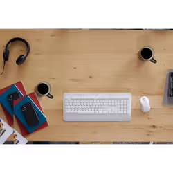 Logitech Signature MK650 Combo For Business clavier Souris incluse Bluetooth QWERTY Italien Blanc - Vue supplémentaire 8