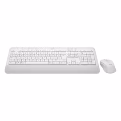 Logitech Signature MK650 Combo For Business clavier Souris incluse Bluetooth QWERTY US International Blanc