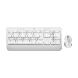 Logitech Signature MK650 Combo For Business clavier Souris incluse Bluetooth QWERTZ Tchèque, Slovaque Blanc