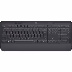 Logitech Signature K650, Taille réelle (100 %), Bluetooth, Clavier à membrane, QWERTZ, Graphite