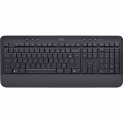 Logitech Signature K650, Taille réelle (100 %), Bluetooth, Clavier à membrane, AZERTY, Graphite