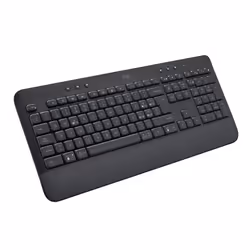 Logitech Signature K650, Taille réelle (100 %), Bluetooth, Clavier à membrane, QWERTY, Graphite