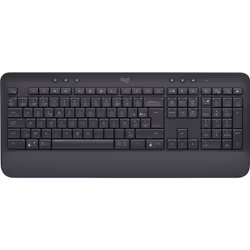 Logitech Signature K650, Taille réelle (100 %), Bluetooth, Clavier à membrane, AZERTY, Graphite