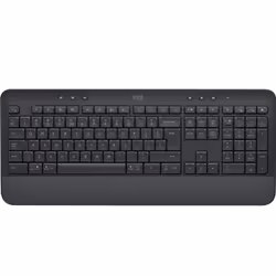 Logitech Signature K650, Taille réelle (100 %), Bluetooth, Clavier à membrane, QWERTZ, Graphite