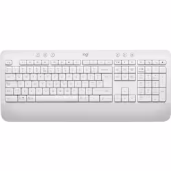 Logitech Signature K650, Taille réelle (100 %), Bluetooth, Clavier à membrane, QWERTZ, Blanc