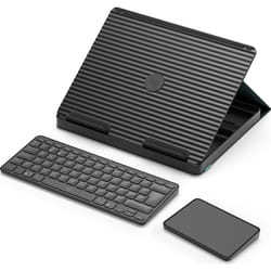 Logitech Casa Pop-Up Desk Gris Bluetooth QWERTY Anglais britannique