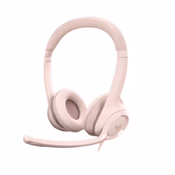 Logitech H390, Avec fil, 20 - 20000 Hz, Bureau/Centre d'appels, 197 g, Casque, Rose