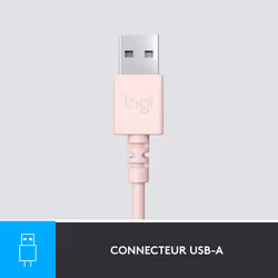 Logitech H390 Rose - Vue supplémentaire 10