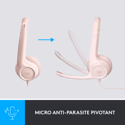 Logitech H390 Rose - Vue supplémentaire 8