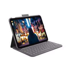 Logitech Slim Folio, QWERTZ, Suisse, 1,8 cm, 1 mm, Apple, iPad (10th gen) Model: A2696, A2757, A2777