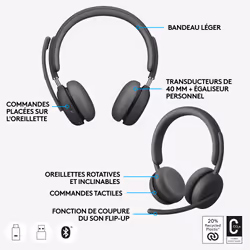 Logitech Zone Wireless 2 UC - Vue supplémentaire 6