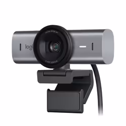 Logitech MX Brio, 3840 x 2160 pixels, 4K Ultra HD, 30 ips, 1080p, 2160p, 4x, Couvercle de confidentialité
