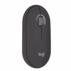Logitech Pebble 2 M350s, Ambidextre, Optique, RF sans fil + Bluetooth, 4000 DPI, Graphite