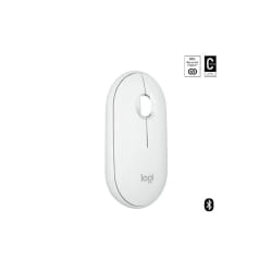 Logitech Pebble 2 M350s souris Ambidextre RF sans fil + Bluetooth Optique 4000 DPI